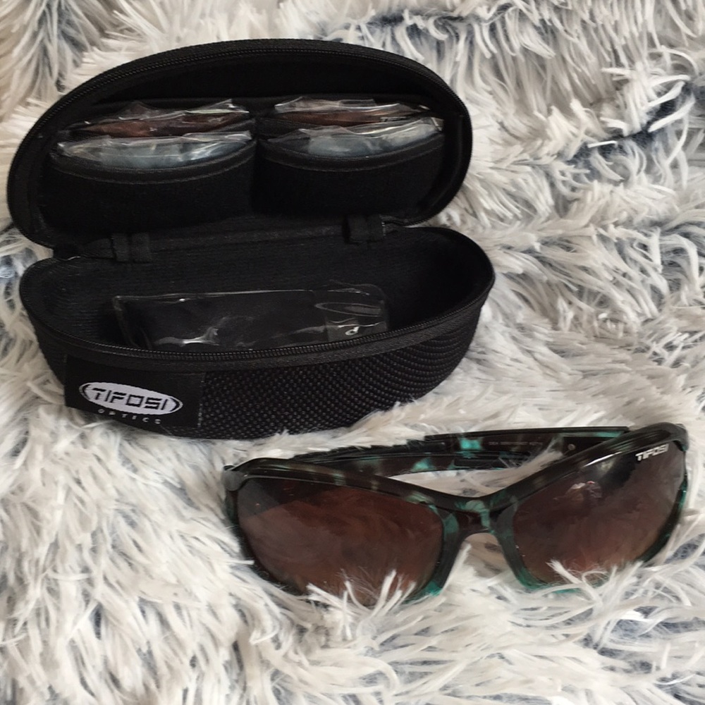 Tifosi Turquoise Sunglasses